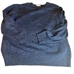 Men's Byford Lindon 100% Cashmere Blue Sweater